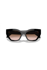 Women's Black Gradient Lens Sunglasses