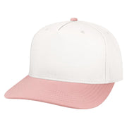Cotton Twill 5-Panel Snapback Cap