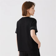 Women's Cotton Round Neck Short Sleeve T-Shirt