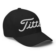Embroidered Structured Flex-Fit Golf Cap