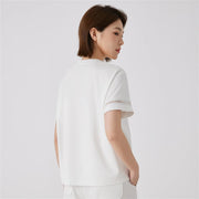 Women's Cotton Round Neck Short Sleeve T-Shirt