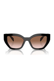 Women's Black Gradient Lens Sunglasses