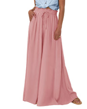 BTFBM Wide Leg Flowy Palazzo Pants for Women