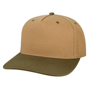 Cotton Twill 5-Panel Snapback Cap