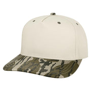 Cotton Twill 5-Panel Snapback Cap
