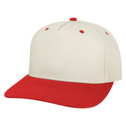 Cotton Twill 5-Panel Snapback Cap