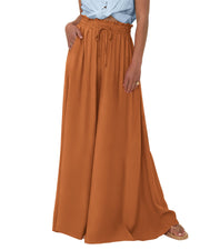 BTFBM Wide Leg Flowy Palazzo Pants for Women