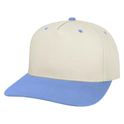 Cotton Twill 5-Panel Snapback Cap