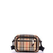 Burberry, Pre-Loved Front Pocket Crossbody Bag, Neutral