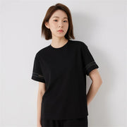 Women's Cotton Round Neck Short Sleeve T-Shirt