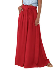 BTFBM Wide Leg Flowy Palazzo Pants for Women