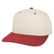 Cotton Twill 5-Panel Snapback Cap