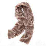 Women's Cashmere Knit Pashmina Shawl