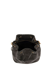 Cashhimi Costa Mesa Genuine Drawstring Shoulder Bag