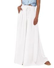 BTFBM Wide Leg Flowy Palazzo Pants for Women