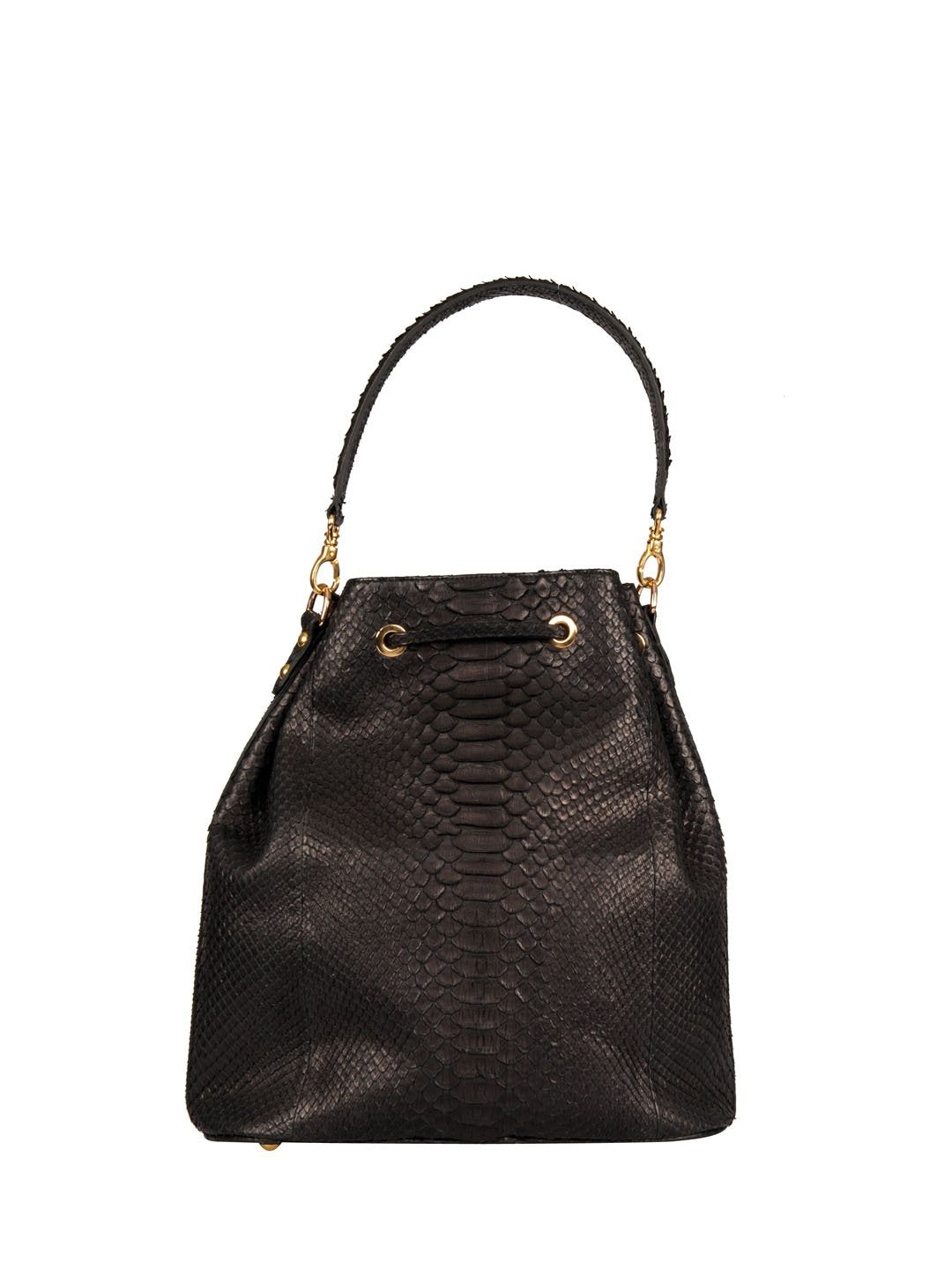 Cashhimi Costa Mesa Genuine Drawstring Shoulder Bag