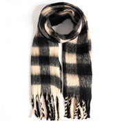 TUSHUSTY Chunky Scarf for Women Oversized Winter Blanket Wrap