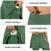 Women's Skirted Leggings with Pockets