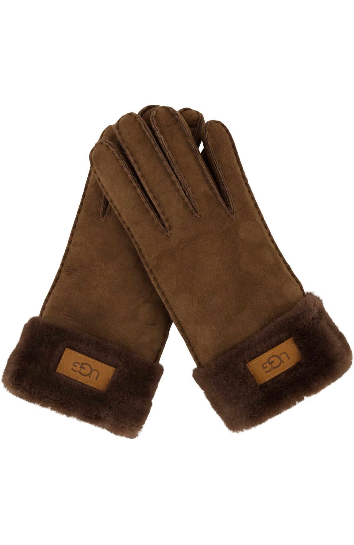 UGG womens Turn Cuff Water Resistant Sheepskin Gloves