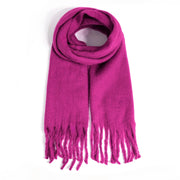 TUSHUSTY Chunky Scarf for Women Oversized Winter Blanket Wrap