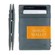 GARZINI Slim Magic Wallet, RFID Blocking Leather Wallet for Men
