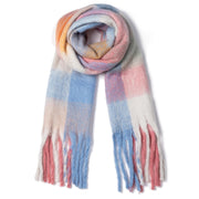 TUSHUSTY Chunky Scarf for Women Oversized Winter Blanket Wrap