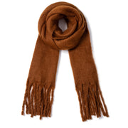 TUSHUSTY Chunky Scarf for Women Oversized Winter Blanket Wrap