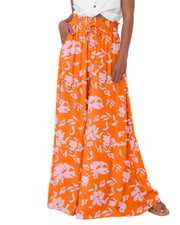 BTFBM Wide Leg Flowy Palazzo Pants for Women