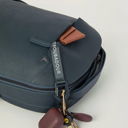Waterproof Leather Laptop Backpack 22L