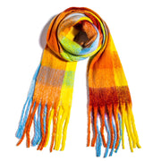 TUSHUSTY Chunky Scarf for Women Oversized Winter Blanket Wrap