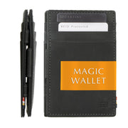 GARZINI Slim Magic Wallet, RFID Blocking Leather Wallet for Men