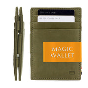 GARZINI Slim Magic Wallet, RFID Blocking Leather Wallet for Men