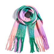 TUSHUSTY Chunky Scarf for Women Oversized Winter Blanket Wrap