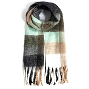 TUSHUSTY Chunky Scarf for Women Oversized Winter Blanket Wrap