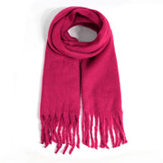 TUSHUSTY Chunky Scarf for Women Oversized Winter Blanket Wrap
