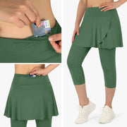 Women's Skirted Leggings with Pockets