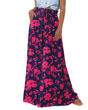 BTFBM Wide Leg Flowy Palazzo Pants for Women