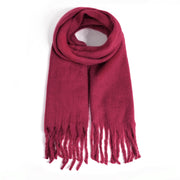 TUSHUSTY Chunky Scarf for Women Oversized Winter Blanket Wrap