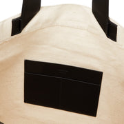 Women's Large Flat Shopper Tote Bag
