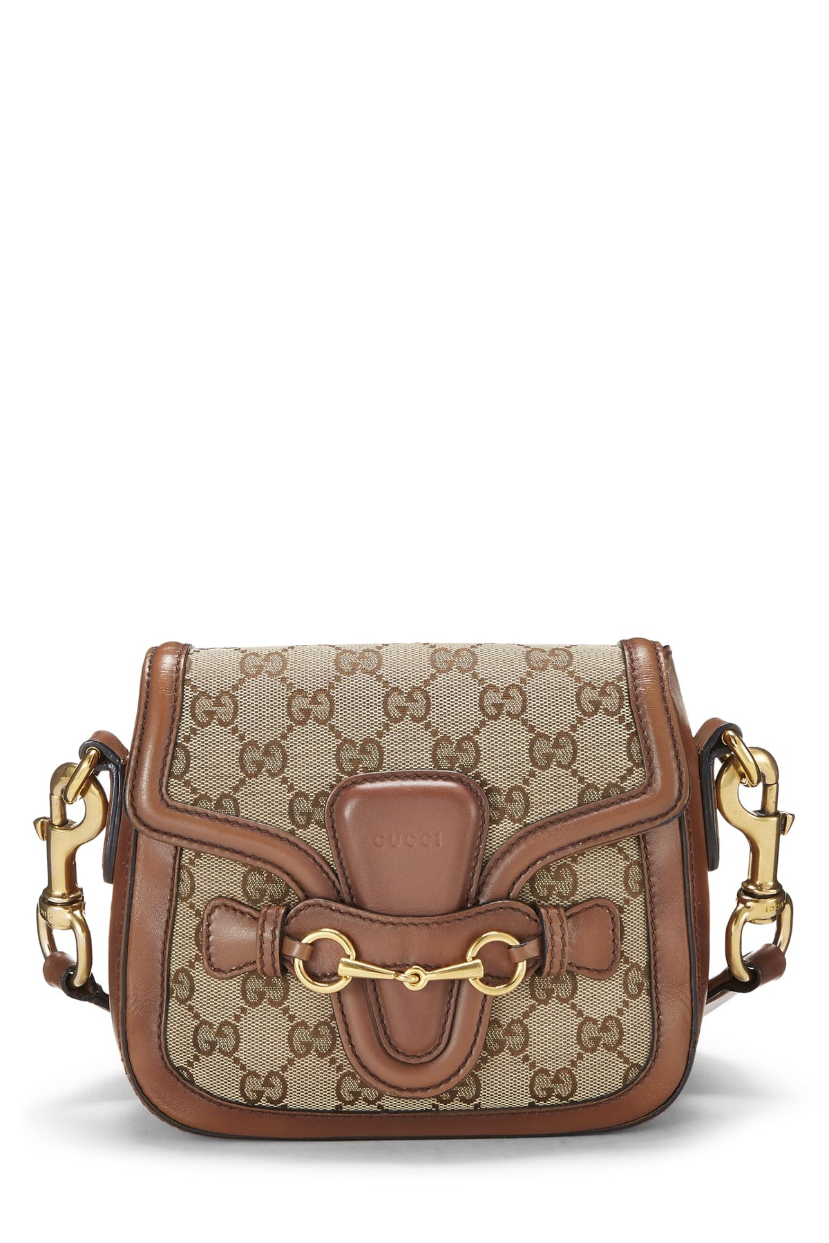 Women's Brown Canvas Shoulder Bag