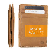 GARZINI Slim Magic Wallet, RFID Blocking Leather Wallet for Men